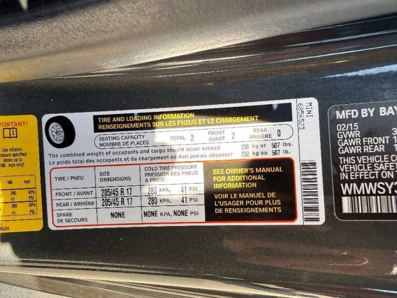 2015 MINI Roadster Cooper S