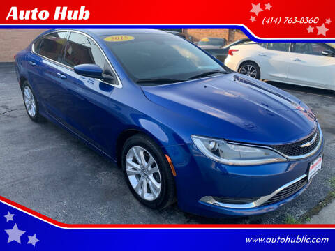 2015 Chrysler 200 for sale at Auto Hub in Greenfield WI