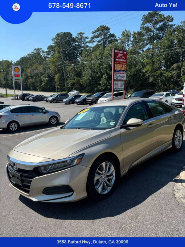 2019 Honda Accord for sale at Auto Ya! in Duluth GA
