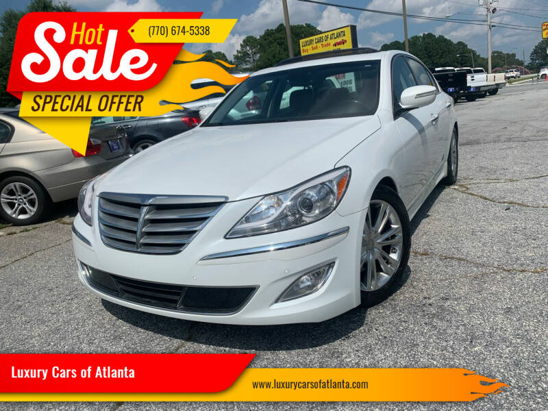 2013 Hyundai Genesis for sale at Luxury Cars of Atlanta in Snellville GA