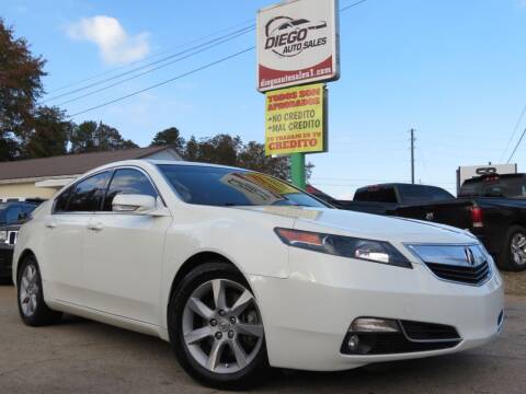 2012 Acura TL for sale at Diego Auto Sales #1 in Gainesville GA