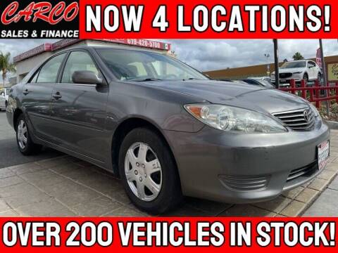 2006 Toyota Camry for sale at CARCO SALES & FINANCE #3 in Chula Vista CA