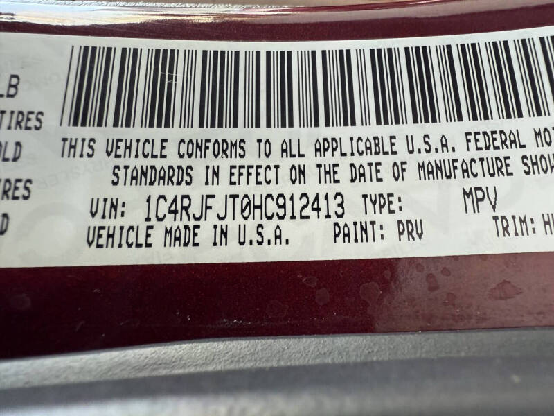 2017 Jeep Grand Cherokee Summit