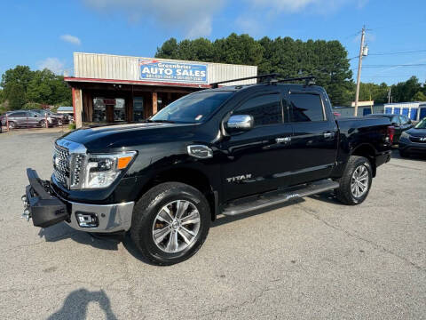 2017 Nissan Titan for sale at Greenbrier Auto Sales in Greenbrier AR