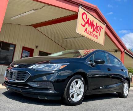 2018 Chevrolet Cruze for sale at Sandlot Autos in Tyler TX