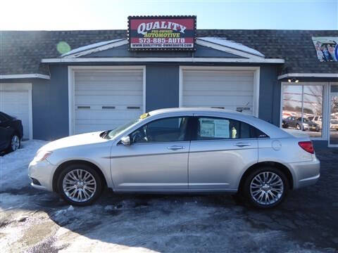 2012 Chrysler 200 for sale at Quality Pre-Owned Automotive in Cuba MO