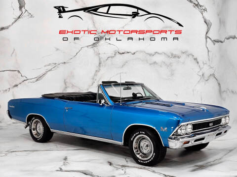 1966 Chevrolet Chevelle for sale at Exotic Motorsports of Oklahoma in Edmond OK