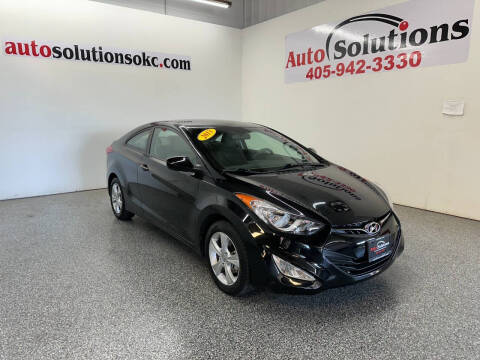 2013 Hyundai Elantra Coupe for sale at Auto Solutions in Warr Acres OK