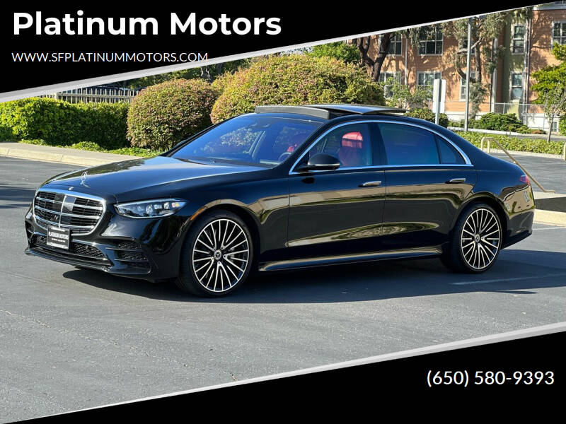 2022 Mercedes-Benz S-Class for sale at Platinum Motors in San Bruno CA
