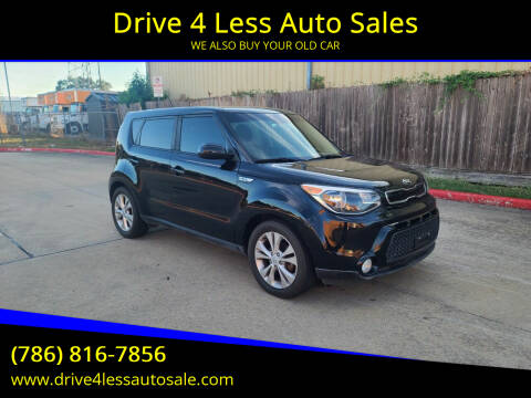2016 Kia Soul for sale at Drive 4 Less Auto Sales in Houston TX