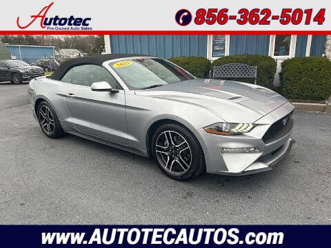 2021 Ford Mustang for sale at Autotec Auto Sales in Vineland NJ
