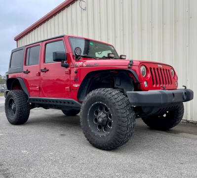2014 Jeep Wrangler Unlimited for sale at Sandlot Autos in Tyler TX