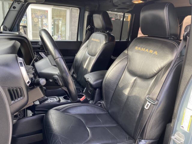 2014 Jeep Wrangler Unlimited Sahara