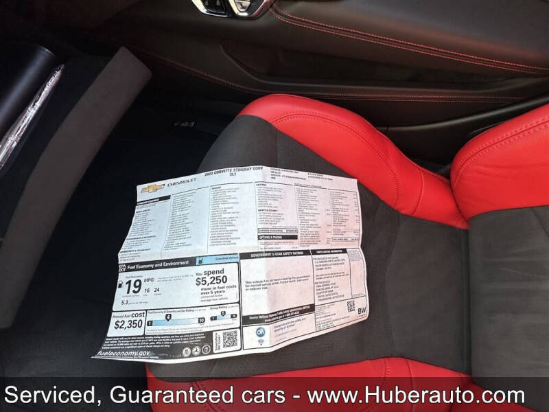 2022 Chevrolet Corvette Stingray