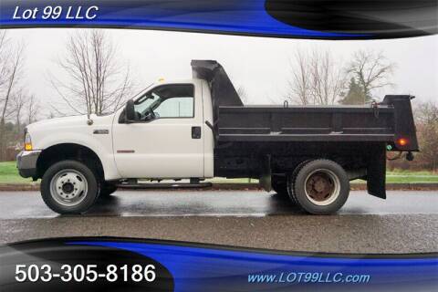 2004 Ford F-550 Super Duty for sale at LOT 99 LLC in Milwaukie OR