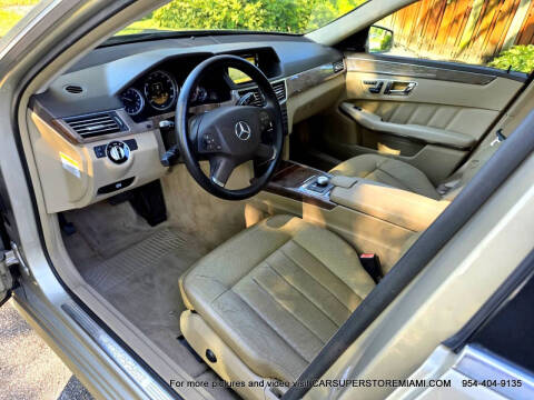 2011 Mercedes-Benz E-Class