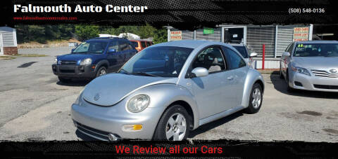 2002 Volkswagen New Beetle for sale at Falmouth Auto Center in East Falmouth MA