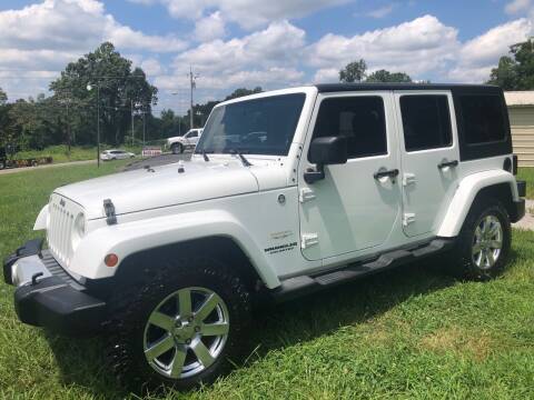 2012 Jeep Wrangler Unlimited for sale at Hometown Autoland in Centerville TN