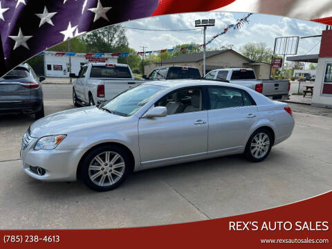 2010 Toyota Avalon for sale at Rex's Auto Sales in Junction City KS