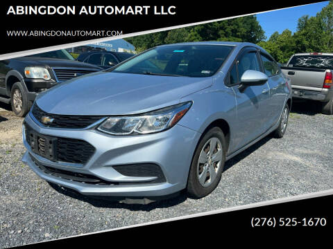 2017 Chevrolet Cruze for sale at ABINGDON AUTOMART LLC in Abingdon VA