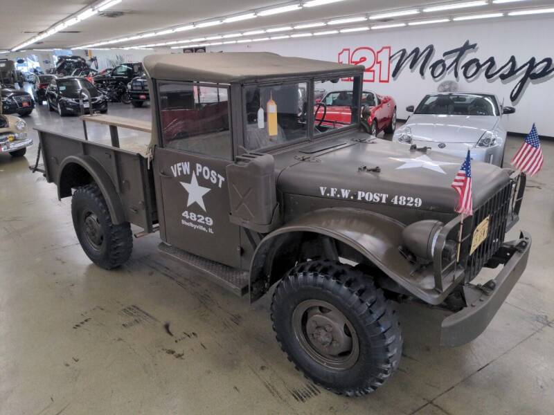 1954 Dodge M37 for sale at 121 Motorsports in Mount Zion IL