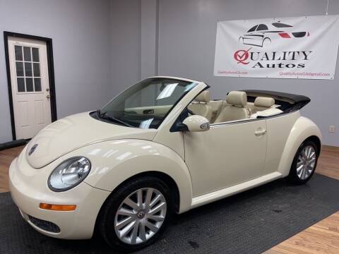 2008 Volkswagen New Beetle Convertible for sale at Quality Autos in Marietta GA