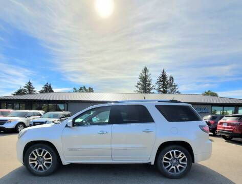 2014 GMC Acadia for sale at ROSSTEN AUTO SALES in Grand Forks ND