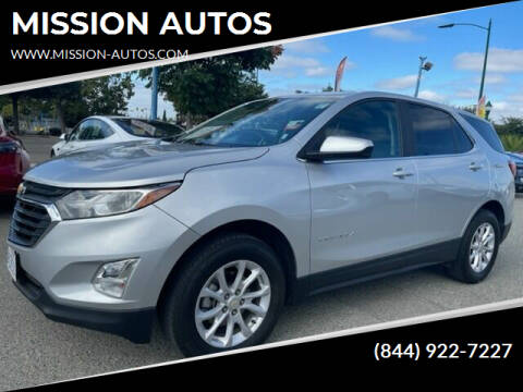 2021 Chevrolet Equinox for sale at MISSION AUTOS in Hayward CA