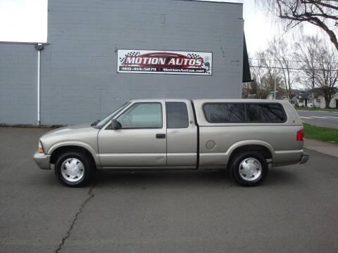 2003 GMC Sonoma for sale at Motion Autos in Longview WA