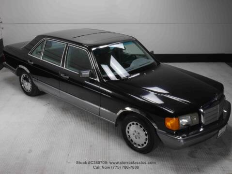 1988 Mercedes-Benz 420-Class for sale at Sierra Classics & Imports in Reno NV