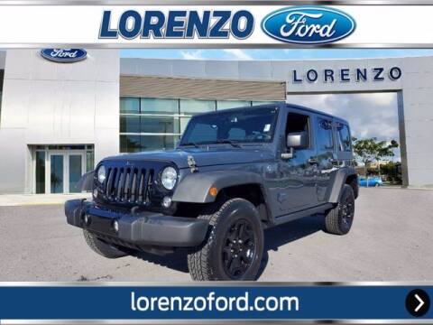2018 Jeep Wrangler JK Unlimited for sale at Lorenzo Ford in Homestead FL