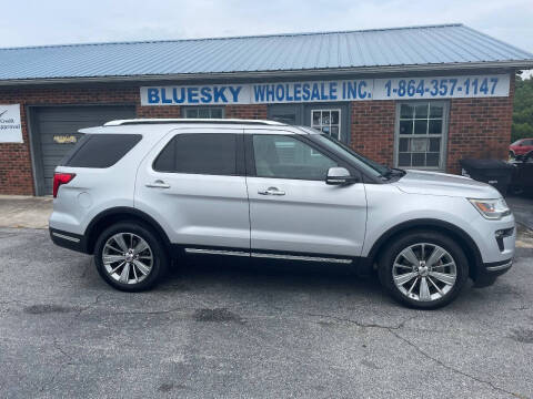 2018 Ford Explorer for sale at BlueSky Wholesale Inc in Chesnee SC