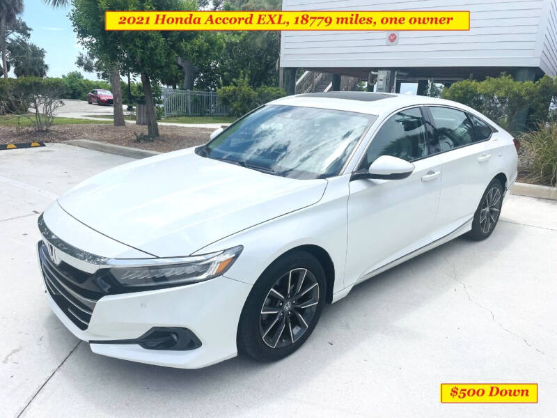 2021 Honda Accord for sale at SIMON & DAVID AUTO SALE in Port Charlotte FL
