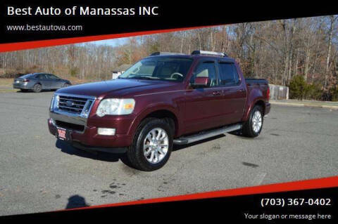 2007 Ford Explorer Sport Trac for sale at Best Auto of Manassas INC in Manassas VA