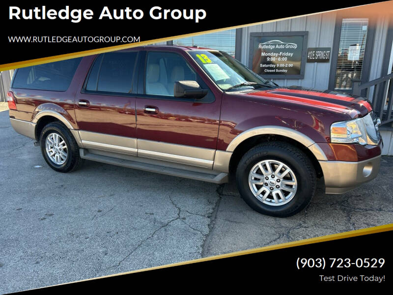 2013 Ford Expedition EL for sale at Rutledge Auto Group in Palestine TX