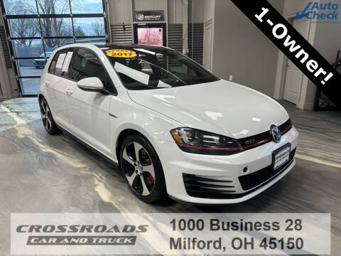 2017 Volkswagen Golf GTI for sale at Crossroads Car and Truck - Crossroads Car & Truck - Mulberry in Milford OH