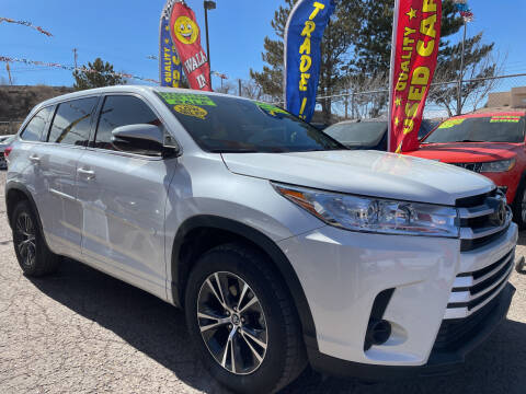 2017 Toyota Highlander for sale at Duke City Auto LLC in Gallup NM