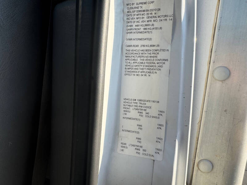 2014 Chevrolet Express 3500