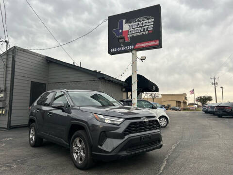 2023 Toyota RAV4 for sale at Texas Giants Automotive in Mansfield TX