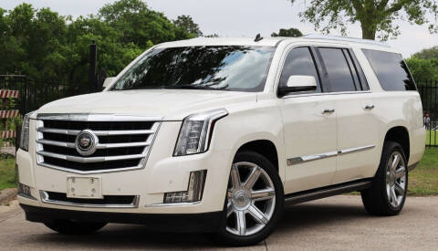 2015 Cadillac Escalade ESV for sale at Texas Auto Corporation in Houston TX