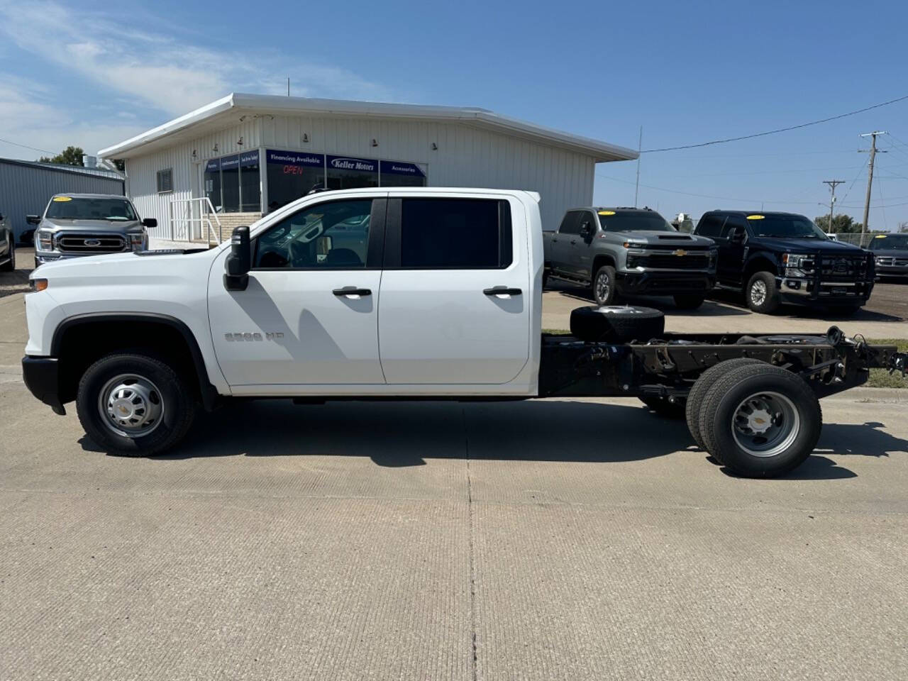 2024 Chevrolet Silverado 3500HD CC for sale at Keller Motors in Palco, KS