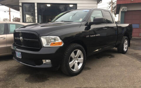 2012 RAM Ram Pickup 1500 for sale at Universal Auto Sales in Salem OR