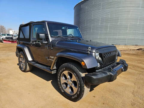2017 Jeep Wrangler for sale at Prairie Automotive in Worthing SD