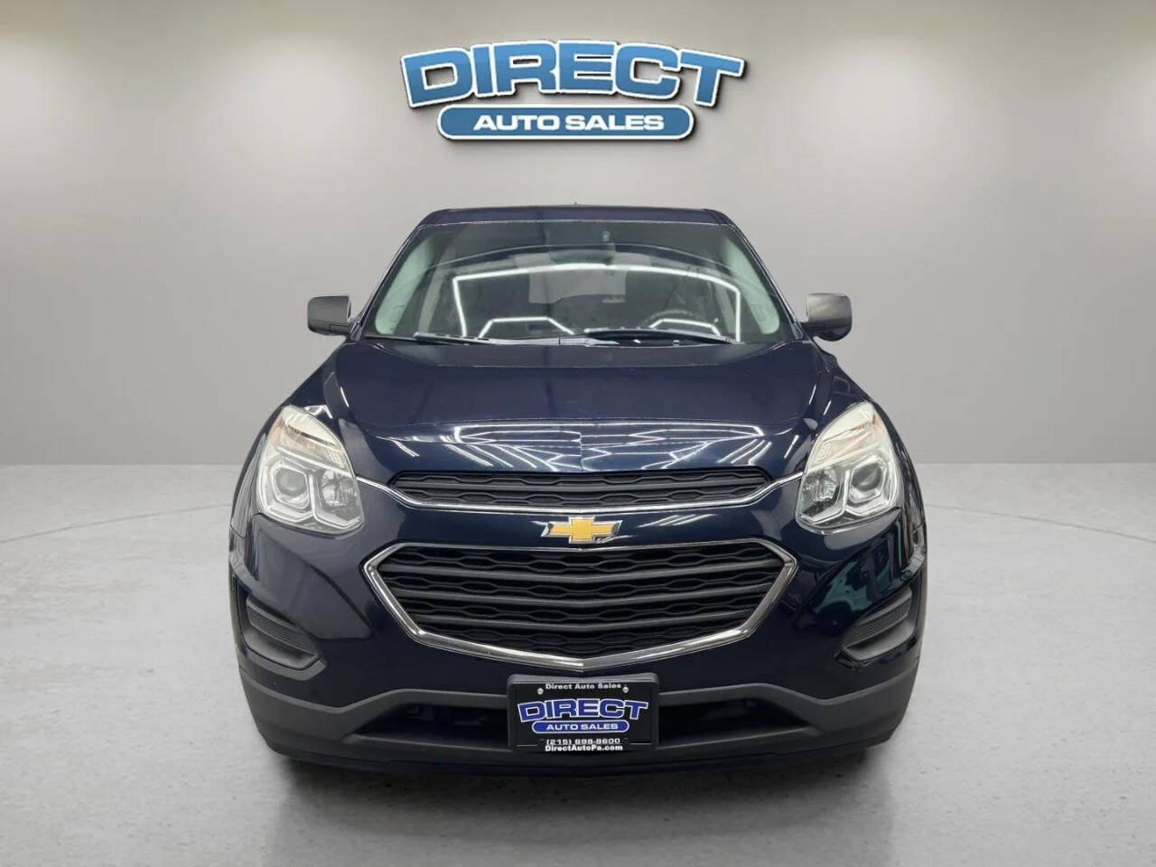 2017 Chevrolet Equinox LS 4dr SUV - Blue exterior view 2