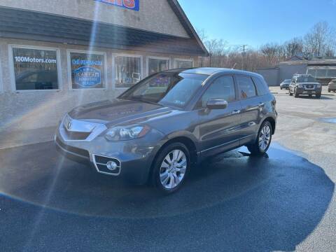 2010 Acura RDX for sale at 100 Motors in Bechtelsville PA