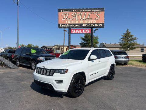 2018 Jeep Grand Cherokee for sale at RAUL'S TRUCK & AUTO SALES, INC in Oklahoma City OK