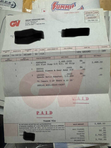 1970 Chevrolet Camaro