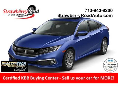 2019 Honda Civic for sale at Strawberry Road Auto Sales in Pasadena TX