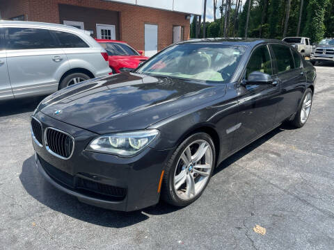 2013 BMW 7 Series for sale at Magic Motors Inc. in Snellville GA