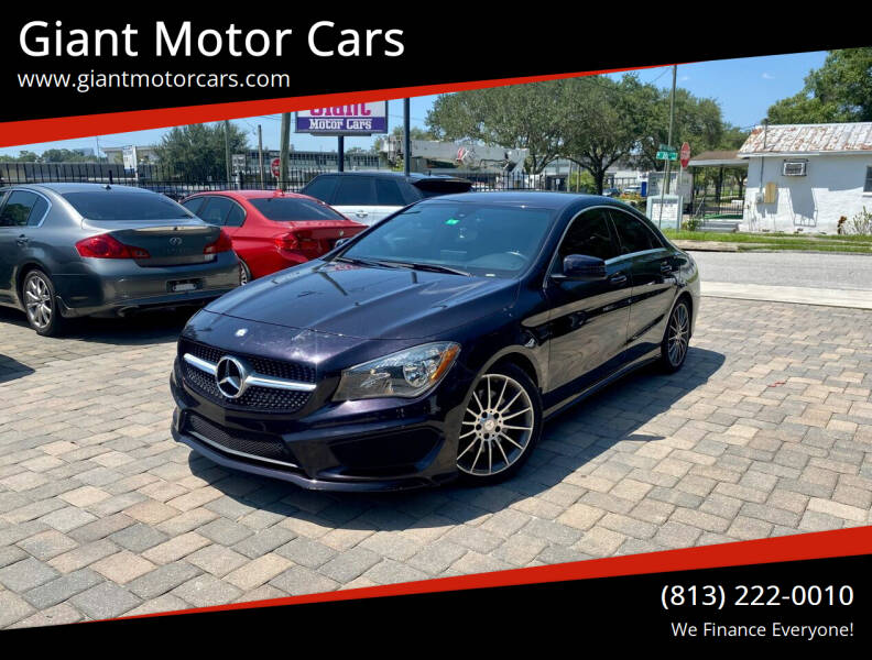2016 Mercedes-Benz CLA for sale at Giant Motor Cars in Tampa FL